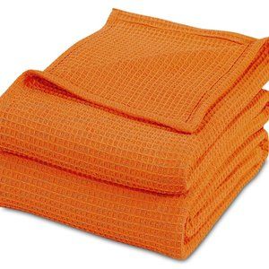 100% Combed Cotton Soft Cozy Warm Blanket-RUST